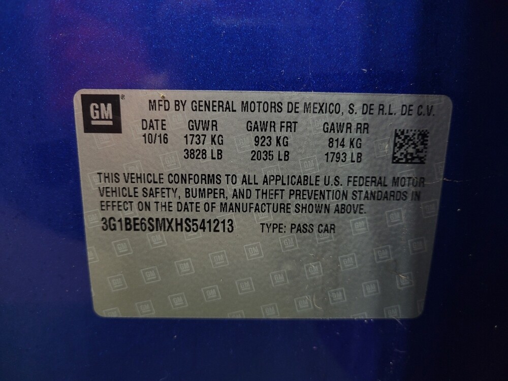 2017 Chevrolet Cruze in Miamisburg, OH 45342 - 18091740 33