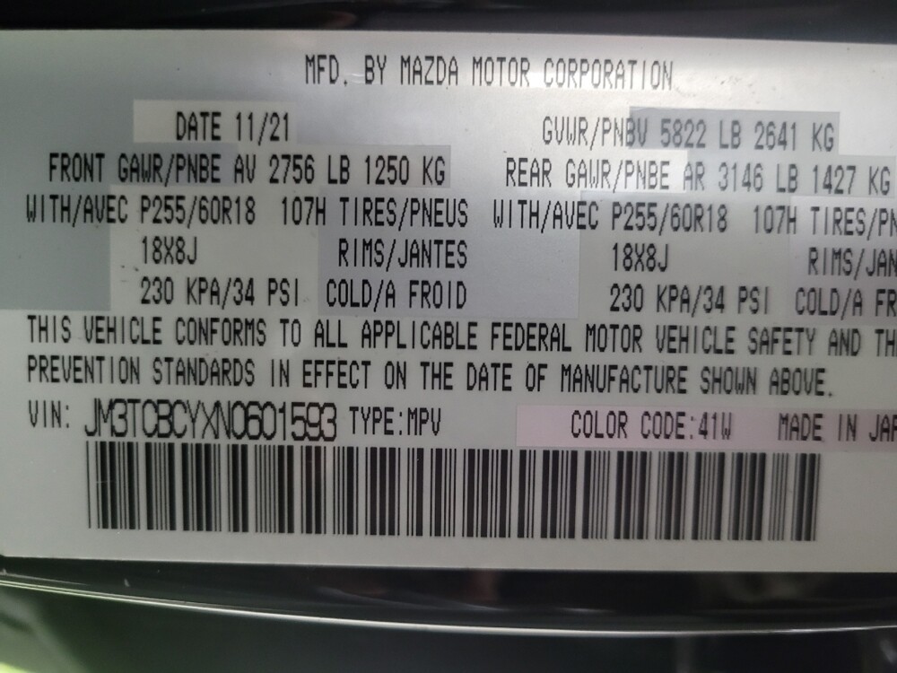 2022 MAZDA CX-9 in Morrow, GA 30260 - 18091754 33