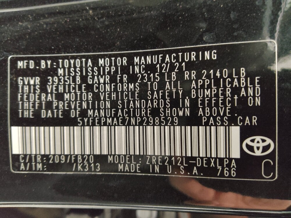 2022 Toyota Corolla in Colorado Springs, CO 80909 - 18091766 33