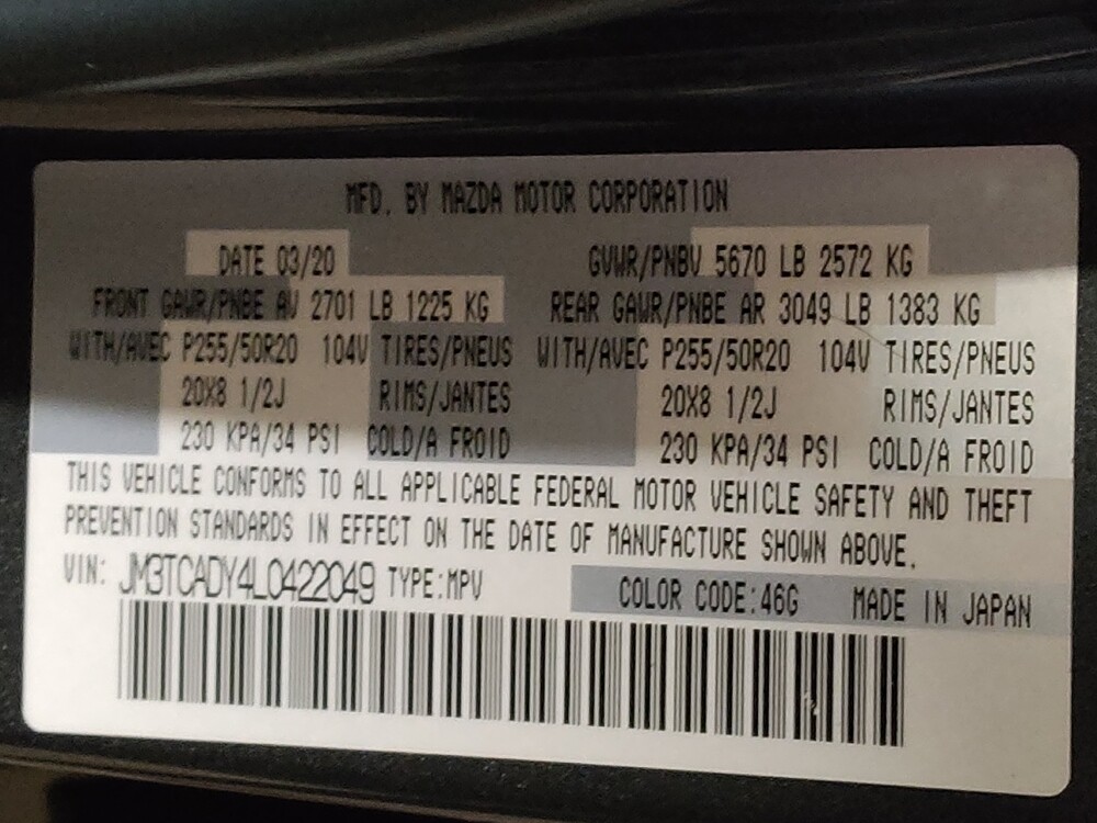 2020 MAZDA CX-9 in Plano, TX 75074 - 18091767 33