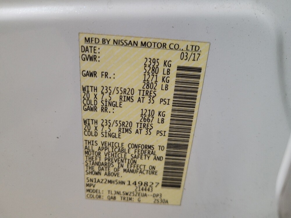 2017 Nissan Murano in New Castle, DE 19720 - 18091772 33