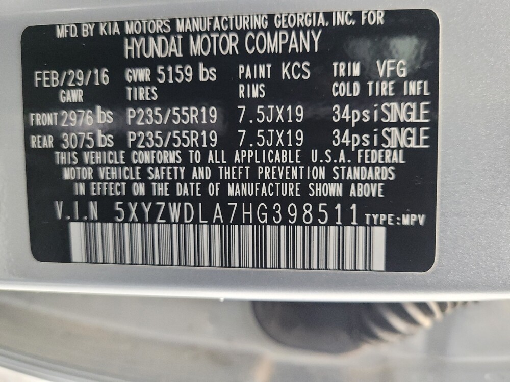 2017 Hyundai Santa Fe in Las Vegas, NV 89104 - 18091786 33