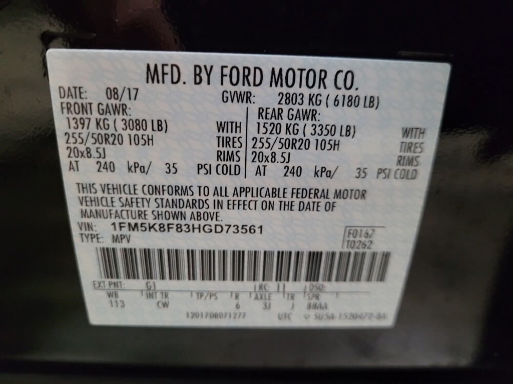 2017 Ford Explorer in Richmond, VA 23235 - 18091802 33