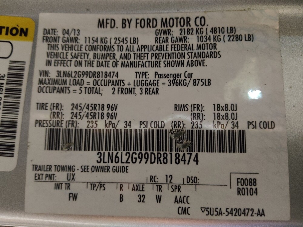 2013 Lincoln MKZ in Greensboro, NC 27407 - 18091811 33