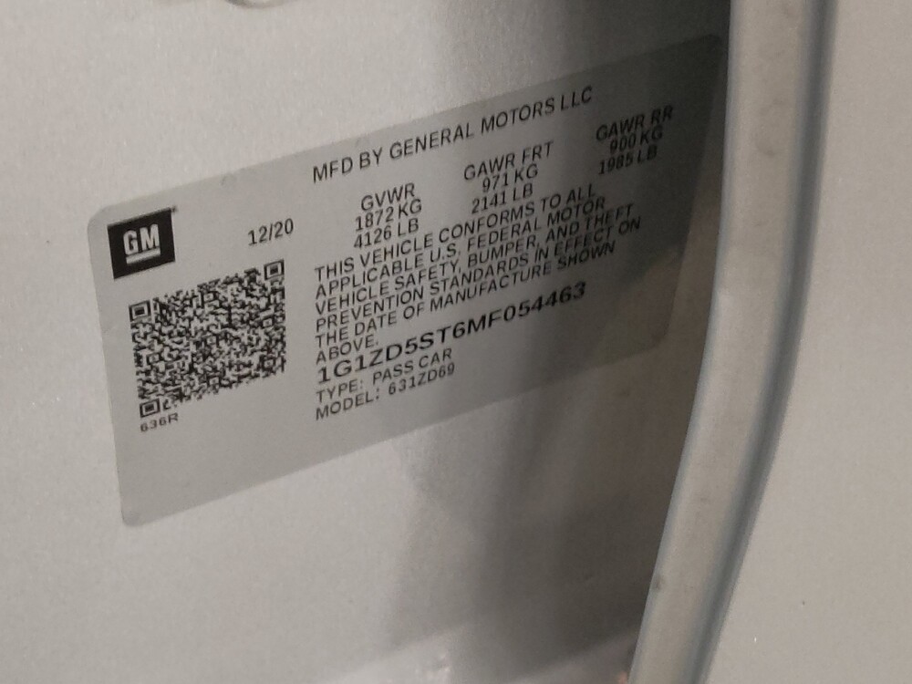 2021 Chevrolet Malibu in Temple, TX 76502 - 18091816 33