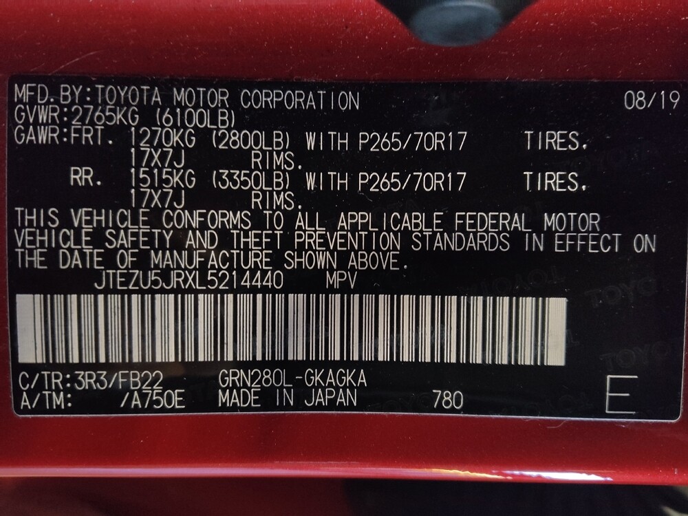 2020 Toyota 4Runner in Ocala, FL 34471 - 18091828 33