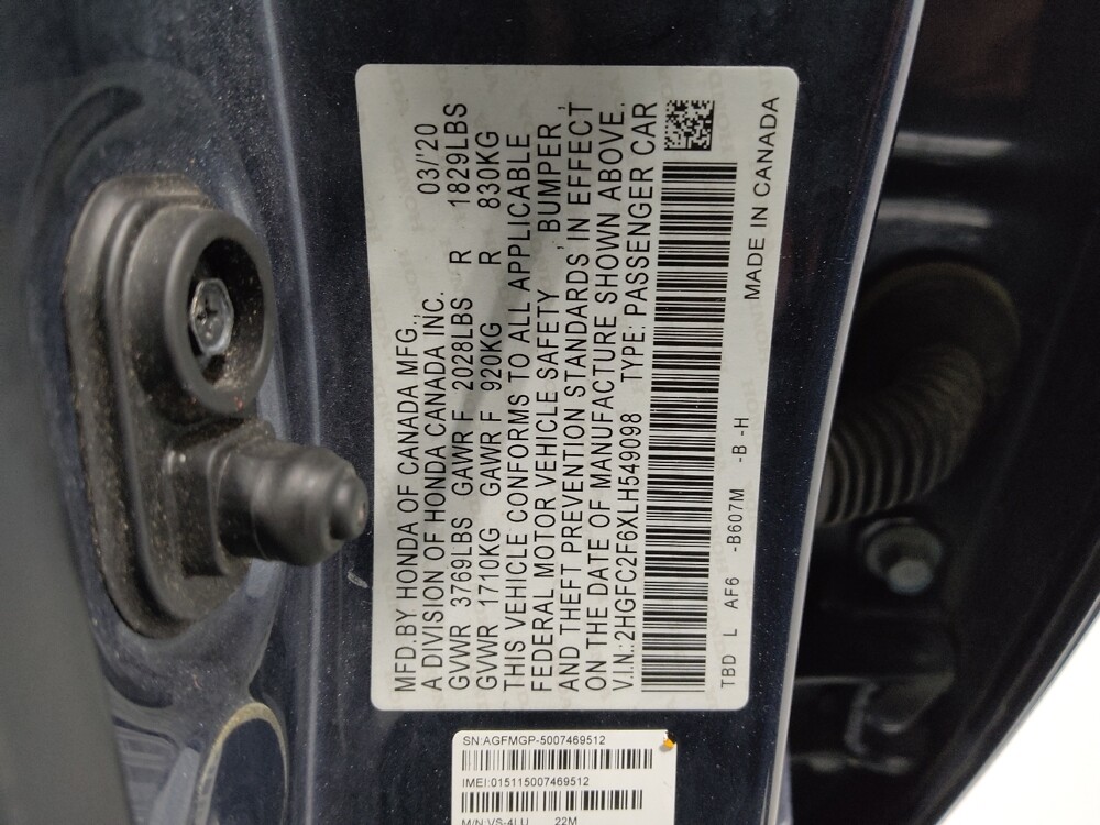 2020 Honda Civic in Columbus, OH 43231 - 18091839 33