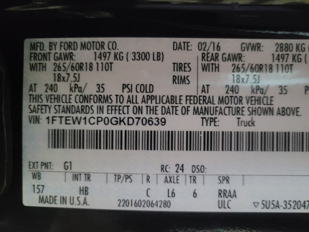 2016 Ford F150 in Morrow, GA 30260 - 18091844 33