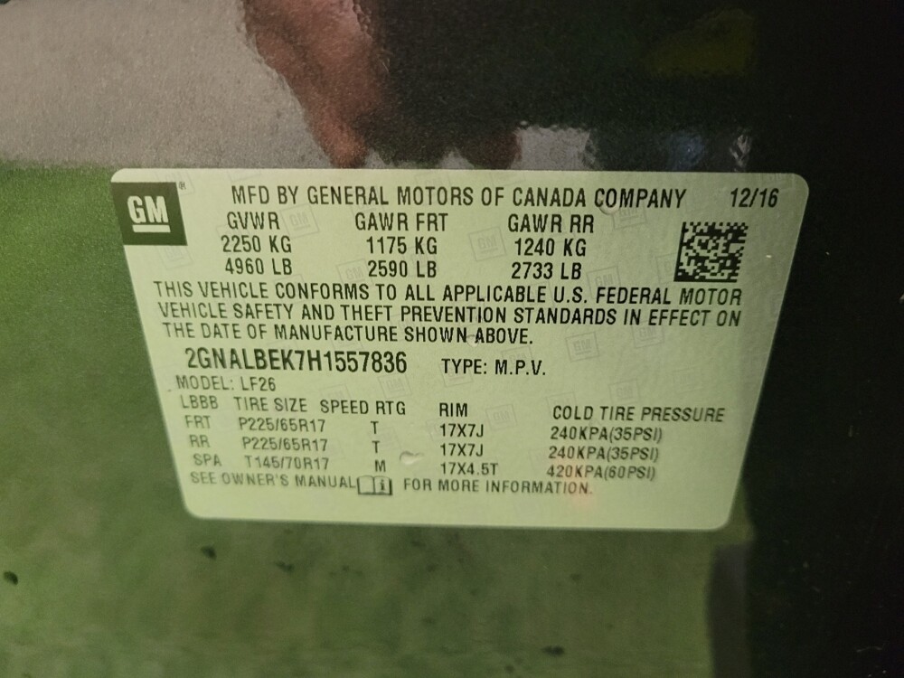 2017 Chevrolet Equinox in Lexington, KY 40509 - 18091856 33