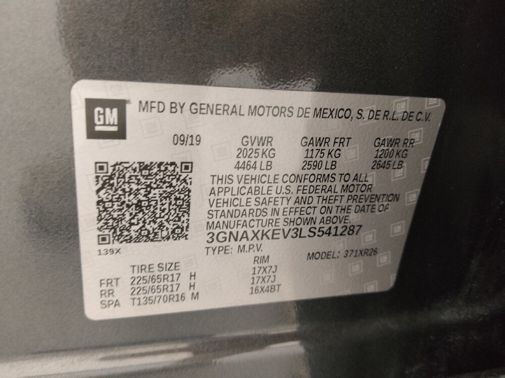 2020 Chevrolet Equinox in St. Louis, MO 63125 - 18091870 33