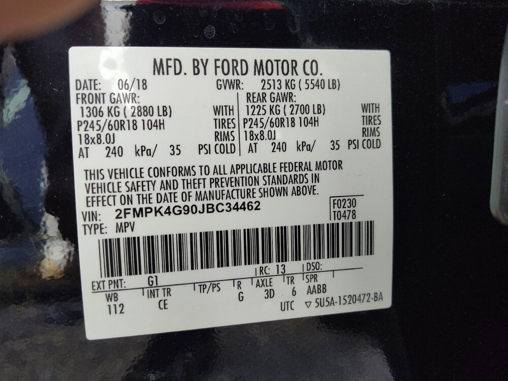 2018 Ford Edge in Stone Mountain, GA 30083 - 18091903 33