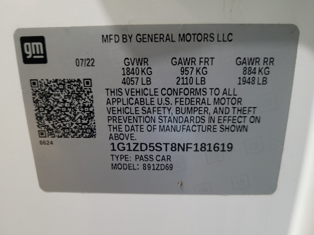 2022 Chevrolet Malibu in Owings Mills, MD 21117 - 18091907 33