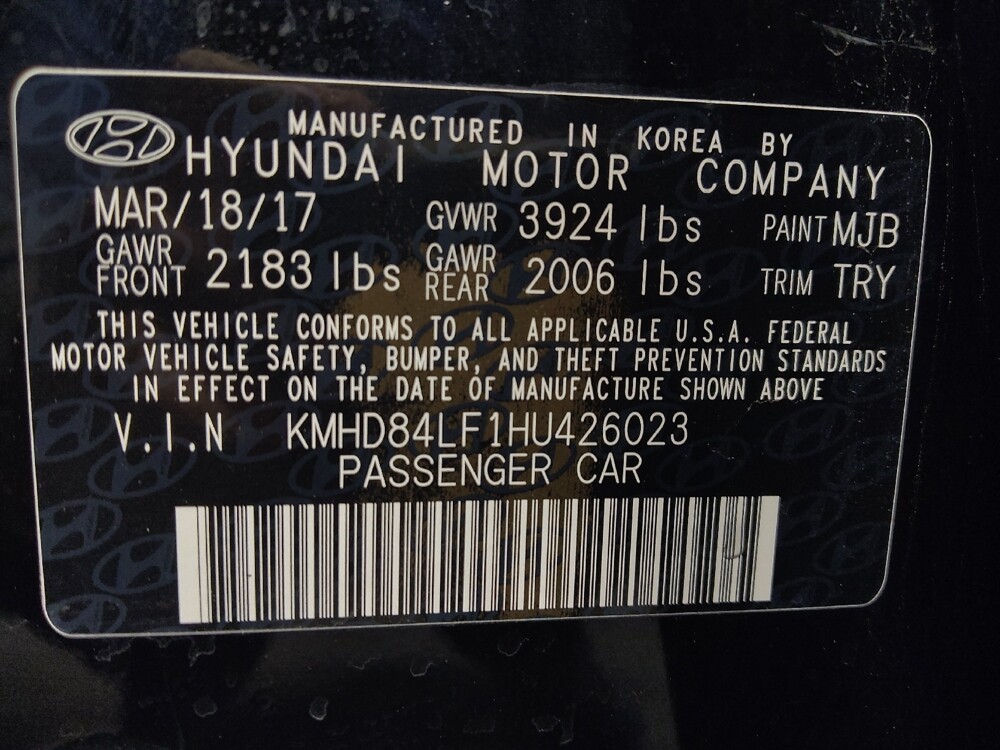 2017 Hyundai Elantra in Houston, TX 77034 - 18091910 33