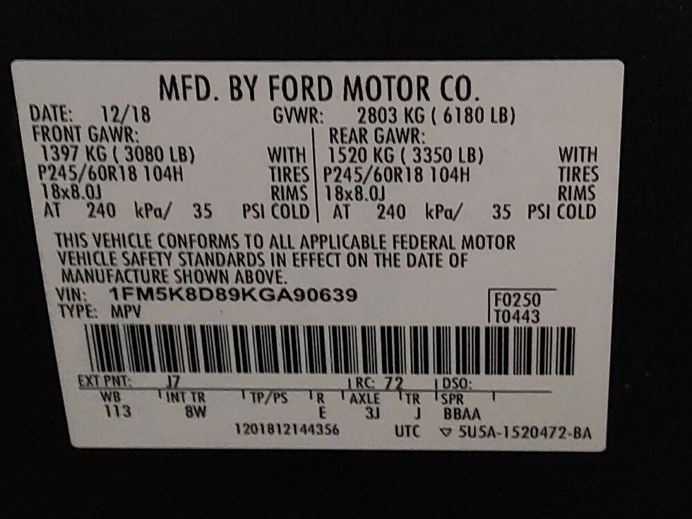 2019 Ford Explorer in Lewisville, TX 75067 - 18091912 33