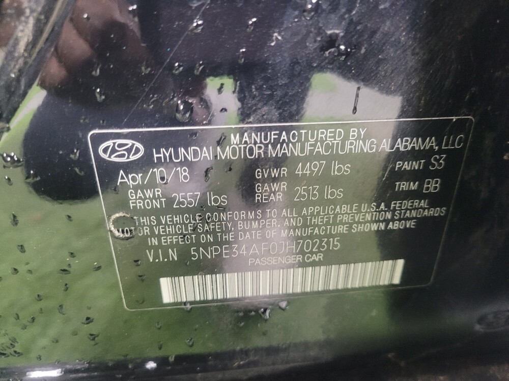 2018 Hyundai Sonata in Pelham, AL 35124 - 18091954 33