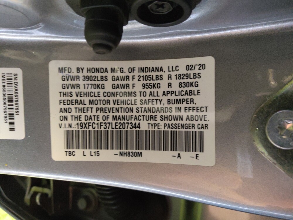 2020 Honda Civic in Albuquerque, NM 87123 - 18091975 33