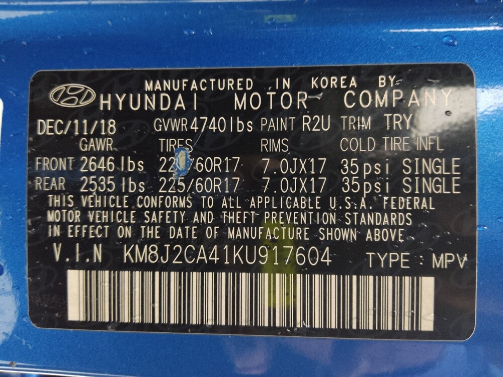 2019 Hyundai Tucson in Fort Myers, FL 33907 - 18091977 33