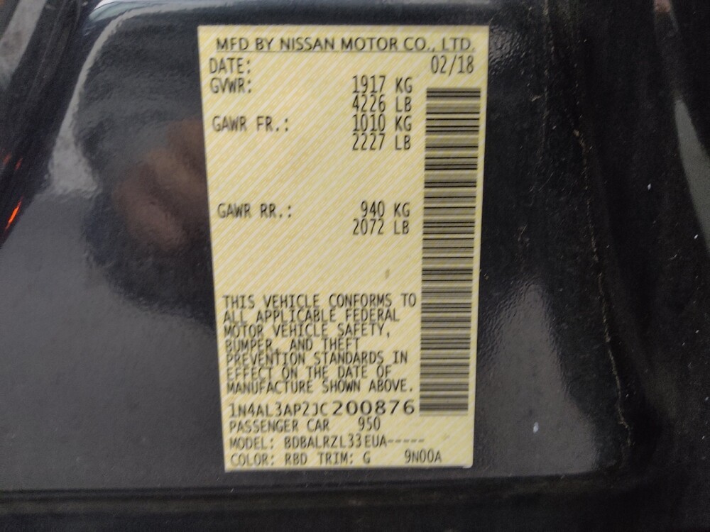 2018 Nissan Altima in Lakewood, CO 80215 - 18092002 33