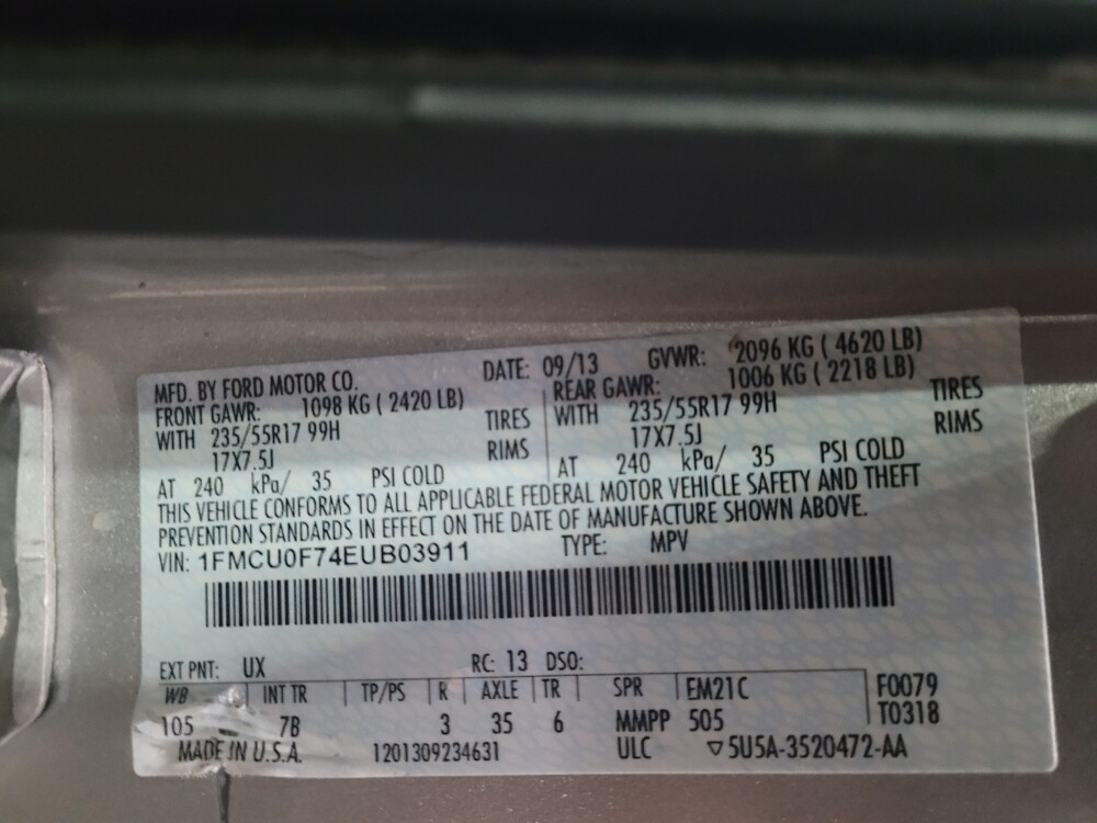 2014 Ford Escape in Woodbridge, VA 22191 - 18092033 33