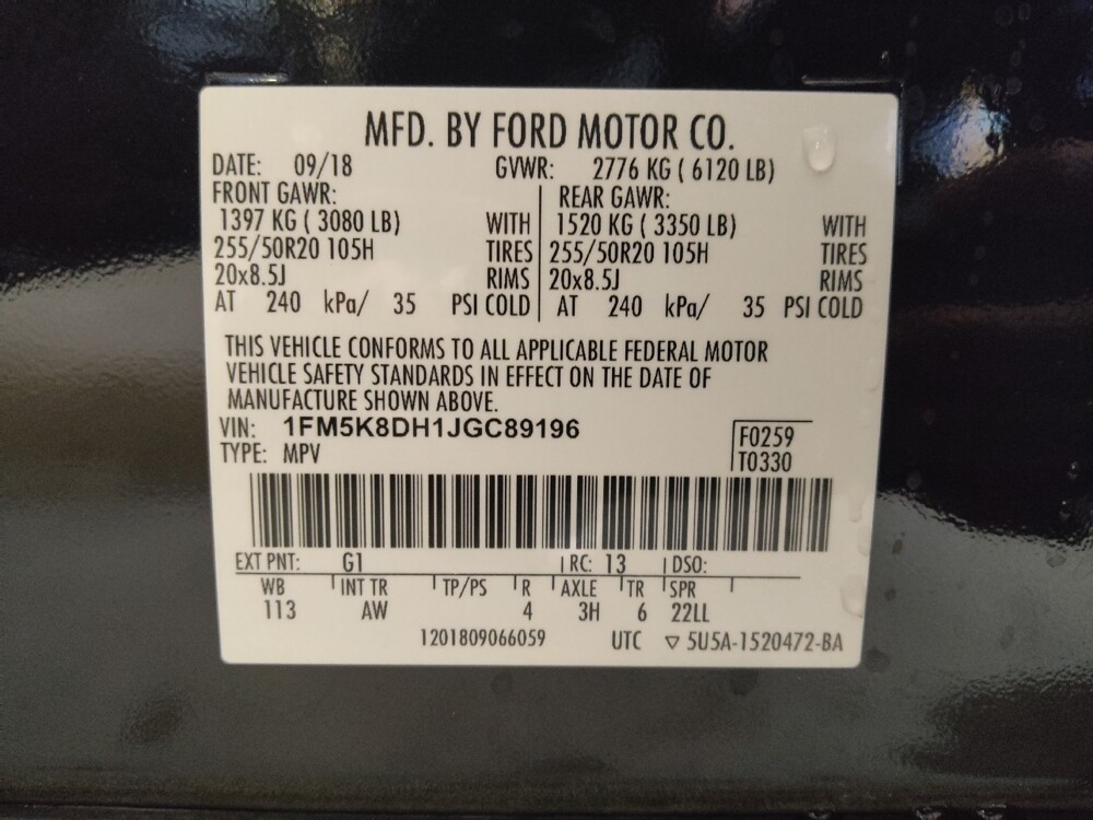 2018 Ford Explorer in Lakeland, FL 33815 - 18092049 33