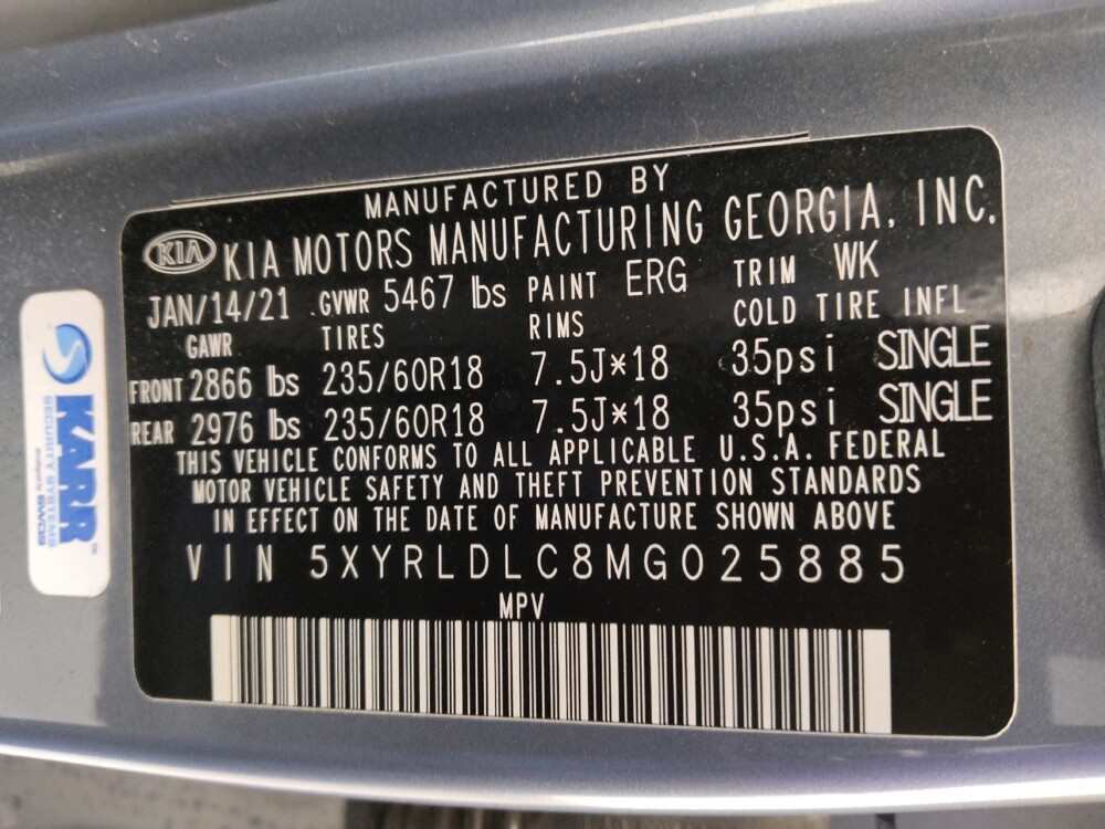 2021 Kia Sorento in St. Louis, MO 63136 - 18092078 33