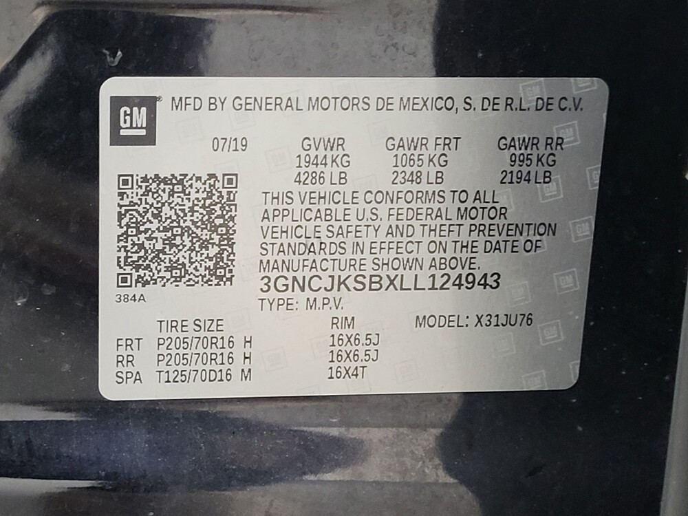 2020 Chevrolet Trax in Memphis, TN 38115 - 18092086 33