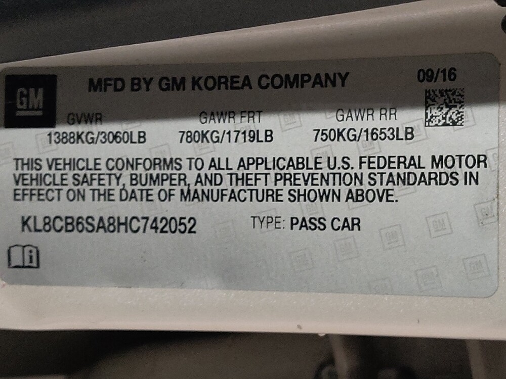 2017 Chevrolet Spark in Temple, TX 76502 - 18092096 33