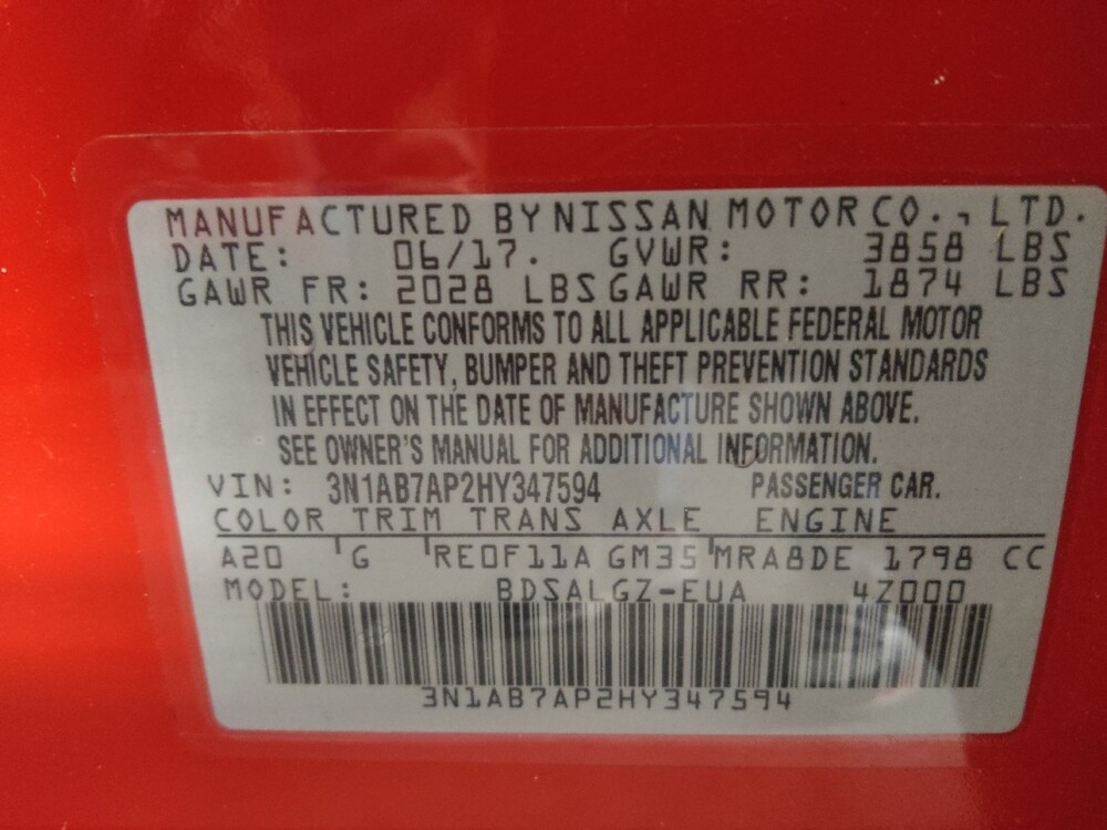 2017 Nissan Sentra in Greenville, SC 29607 - 18092104 33