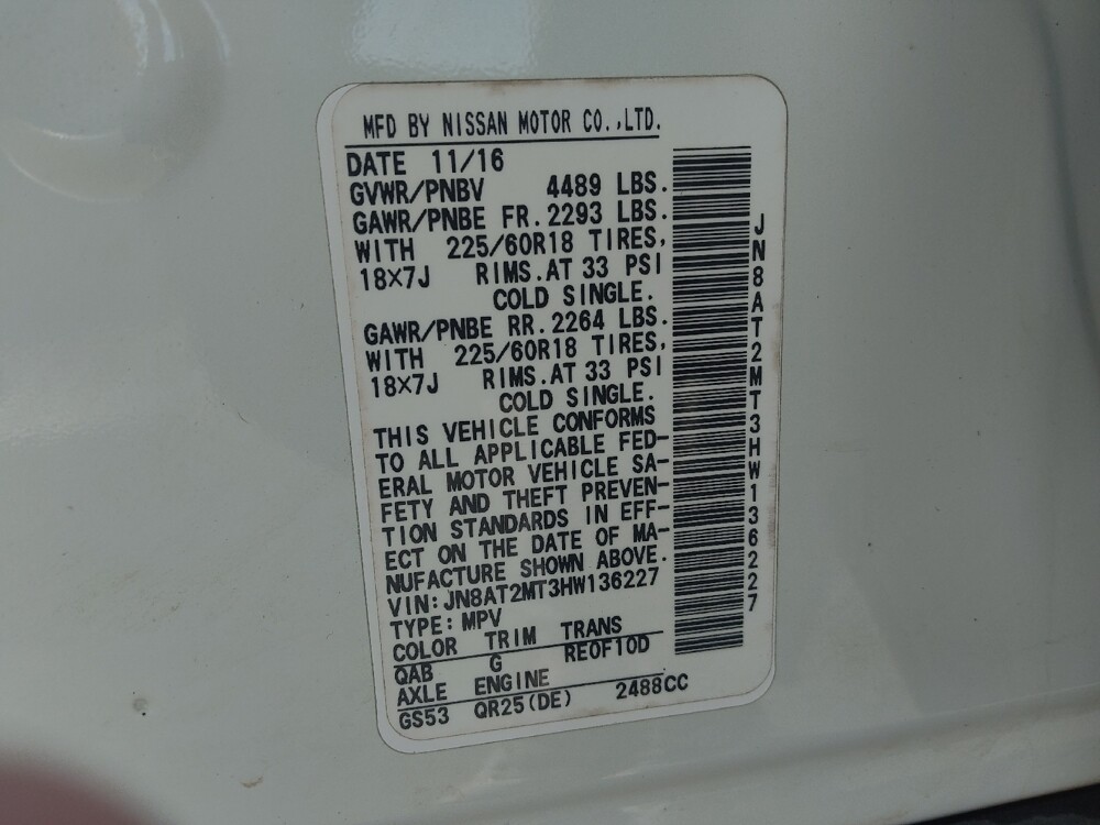 2017 Nissan Rogue in Conyers, GA 30094 - 18092107 33