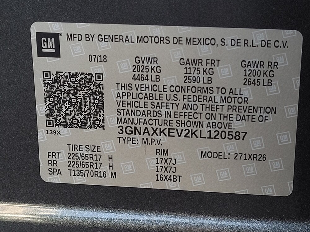 2019 Chevrolet Equinox in Madison, TN 37115 - 18092124 33