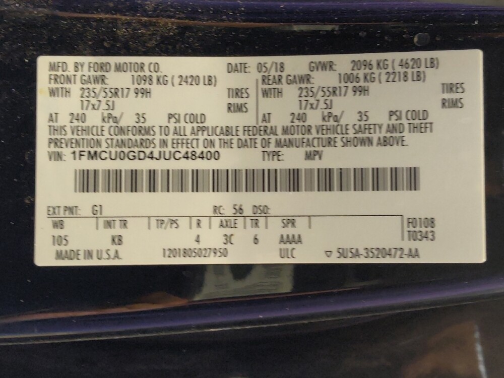 2018 Ford Escape in Albuquerque, NM 87123 - 18092158 33