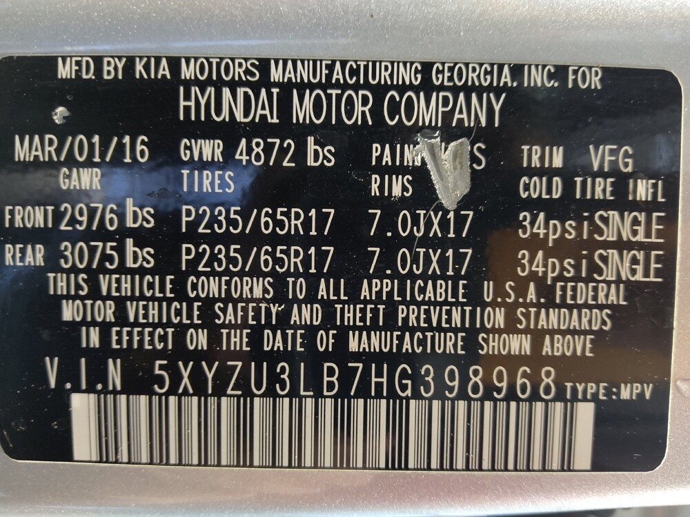 2017 Hyundai Santa Fe in Houston, TX 77060 - 18092179 33