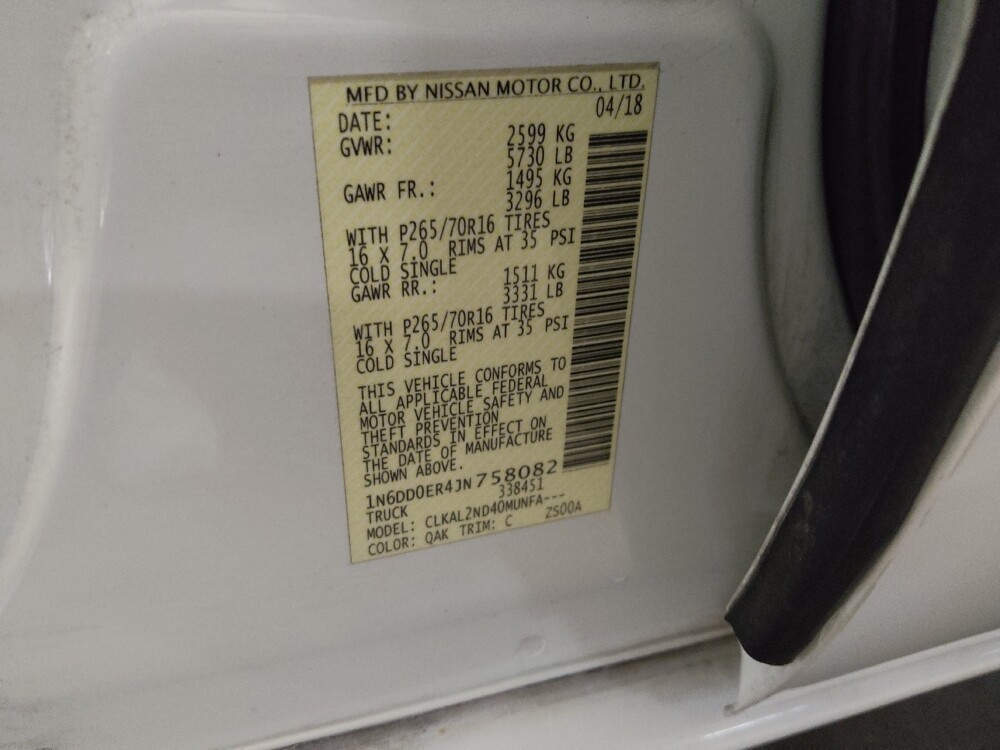 2018 Nissan Frontier in Tulsa, OK 74145 - 18092180 33