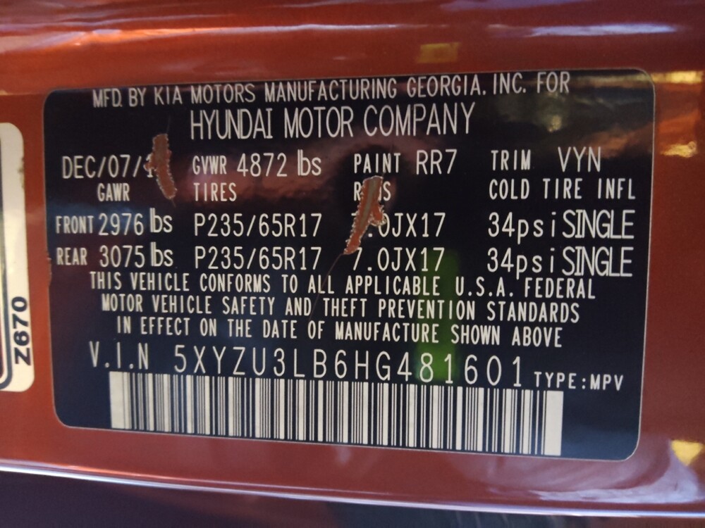 2017 Hyundai Santa Fe in Fort Myers, FL 33907 - 18092183 33