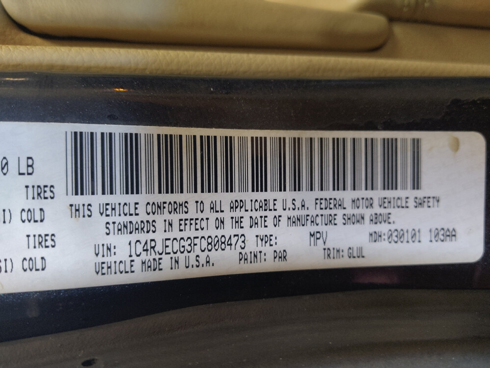 2015 Jeep Grand Cherokee in Sanford, FL 32773 - 18092355 33