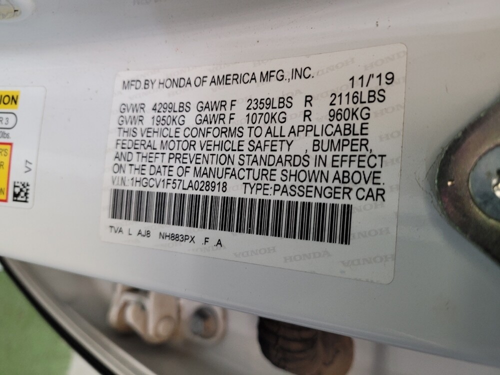 2020 Honda Accord in Miamisburg, OH 45342 - 18092357 33