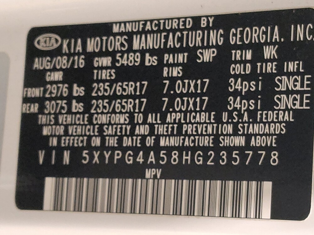 2017 Kia Sorento in Temple, TX 76502 - 18092360 33