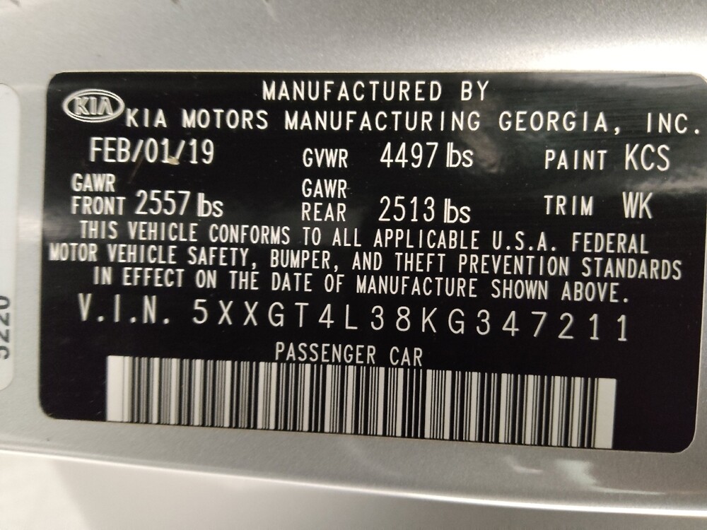 2019 Kia Optima in El Paso, TX 79907 - 18092364 33