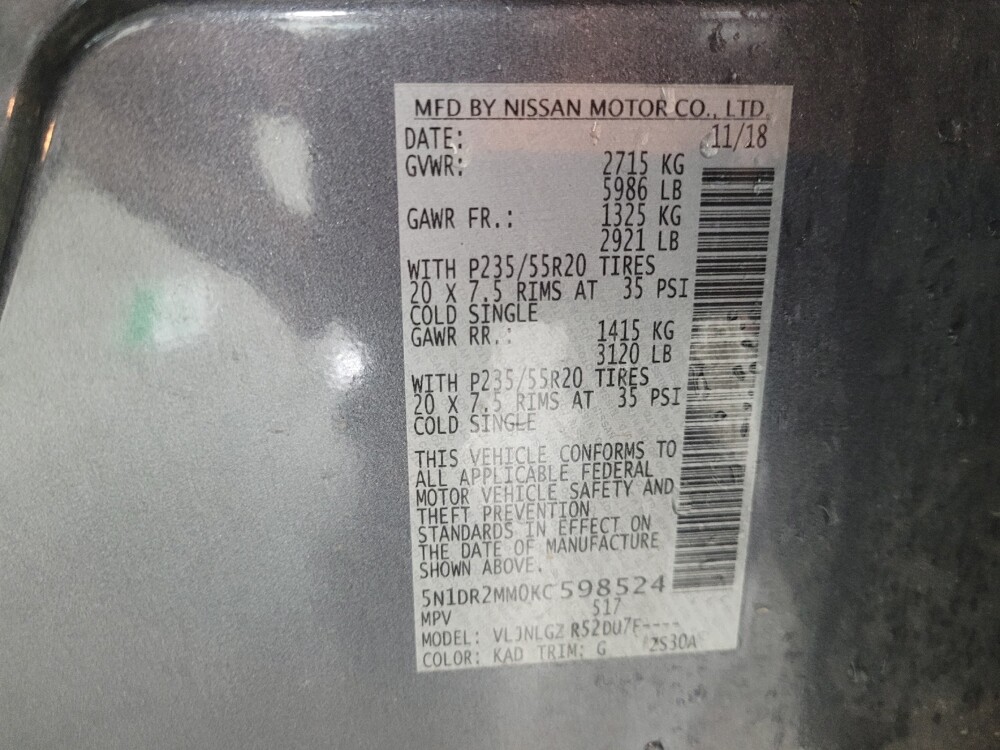 2019 Nissan Pathfinder in Albany, GA 31705 - 18092369 33