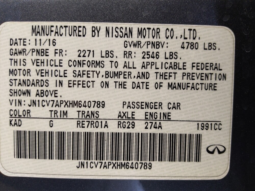 2017 INFINITI Q50 in Chandler, AZ 85225 - 18092374 33