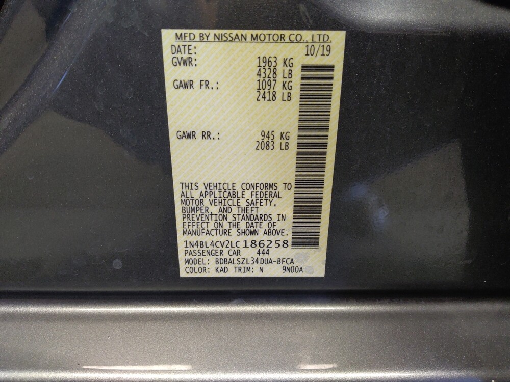 2020 Nissan Altima in Chandler, AZ 85225 - 18092376 33