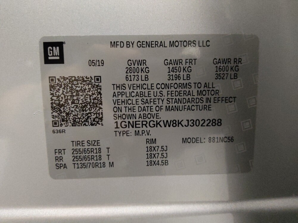 2019 Chevrolet Traverse in Mesa, AZ 85210 - 18092378 33