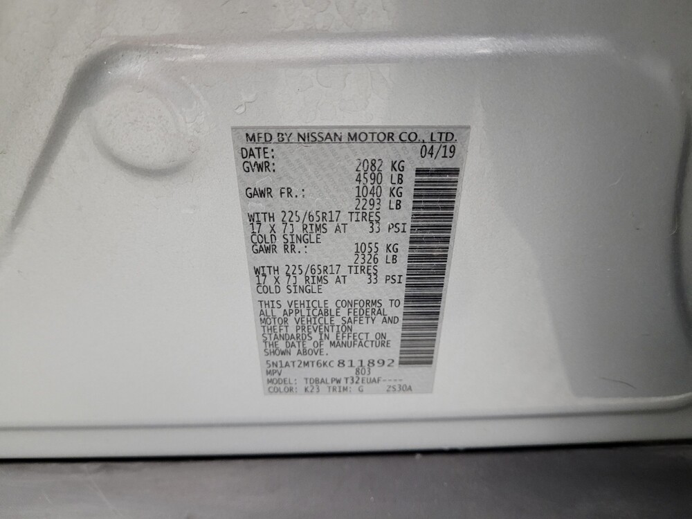 2019 Nissan Rogue in Reno, NV 89502 - 18092399 33