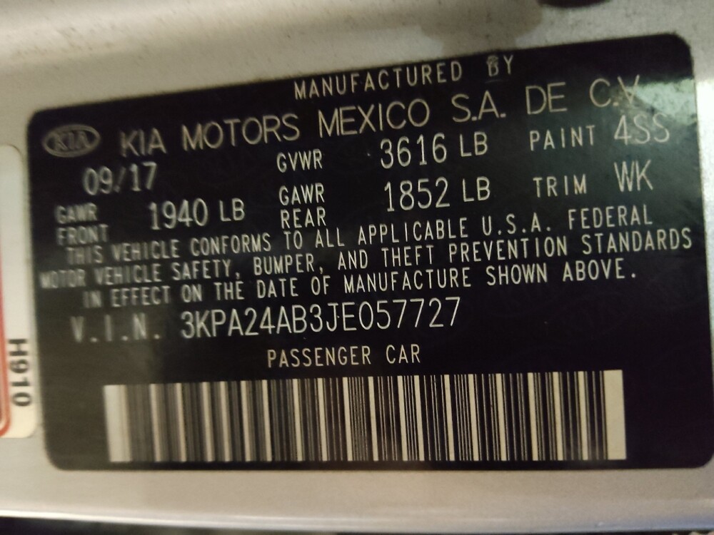 2018 Kia Rio in Conway, SC 29526 - 18092431 33