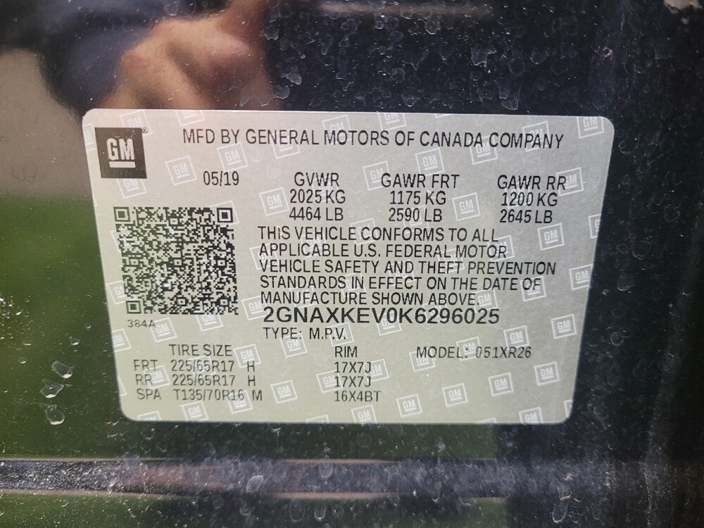 2019 Chevrolet Equinox in Miamisburg, OH 45342 - 18092446 33