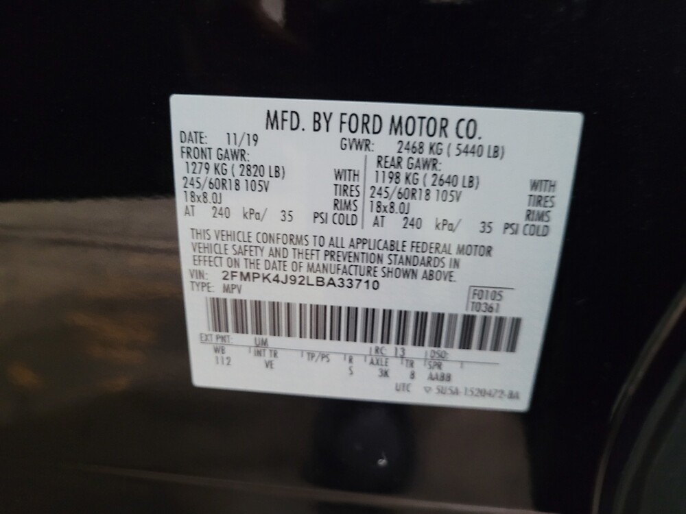 2020 Ford Edge in Chesapeake, VA 23320 - 18092456 33