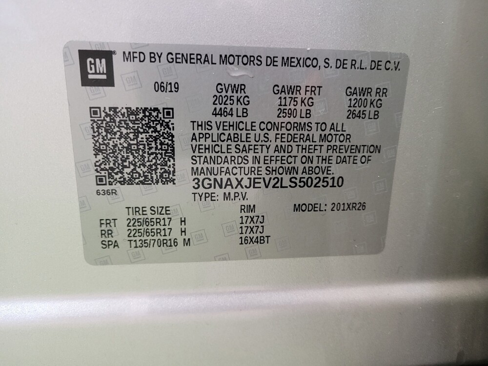 2020 Chevrolet Equinox in Miamisburg, OH 45342 - 18092476 33