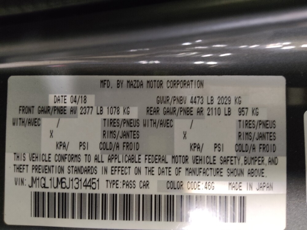 2018 Mazda MAZDA6 in Tallahassee, FL 32304 - 18092495 33