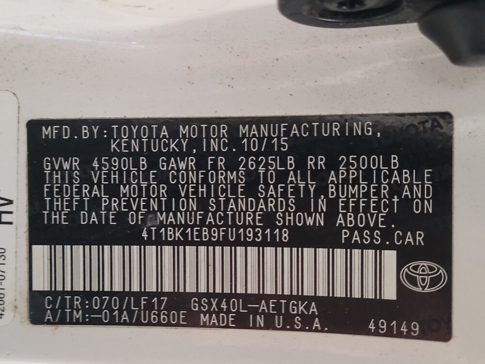 2015 Toyota Avalon in Kissimmee, FL 34744 - 18092501 33