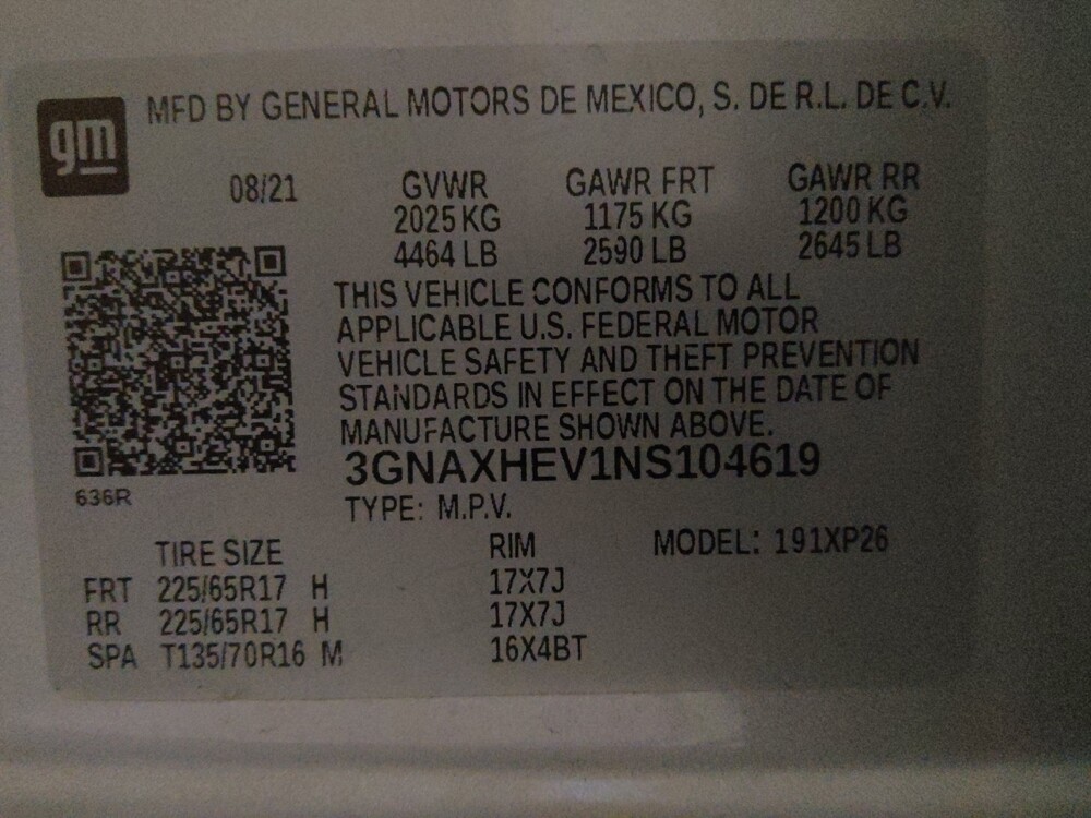 2022 Chevrolet Equinox in Mobile, AL 36606 - 18092503 33
